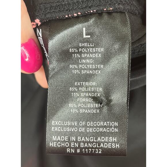 ZeroXposur 2-in-1 tankini and shorts swim set in Seashell, size L NWT - Picture 9 of 10